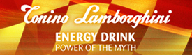 Tonino Lamborghini Energy Drink:  Power of the Myth